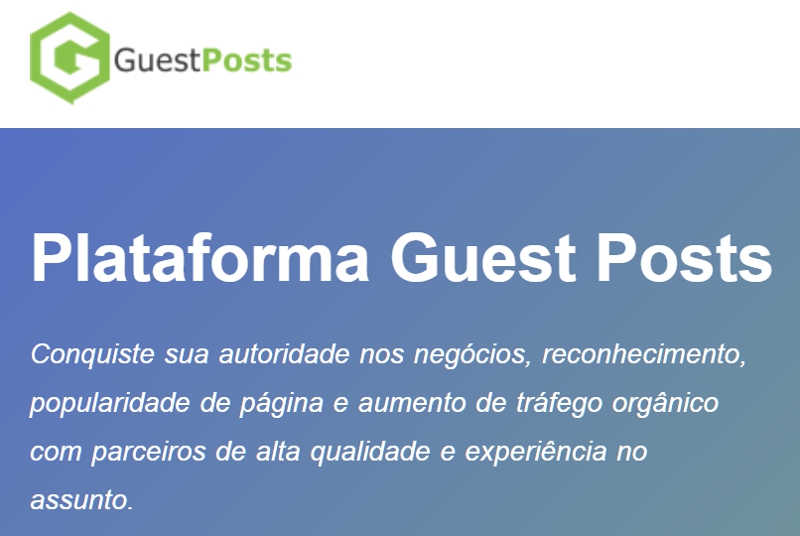 Guest Posts: Como Funciona a Plataforma GuestPosts.com.br